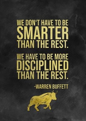 Stay Disciplined Buffett