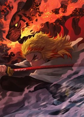 Anime Demon Slayer Rengoku