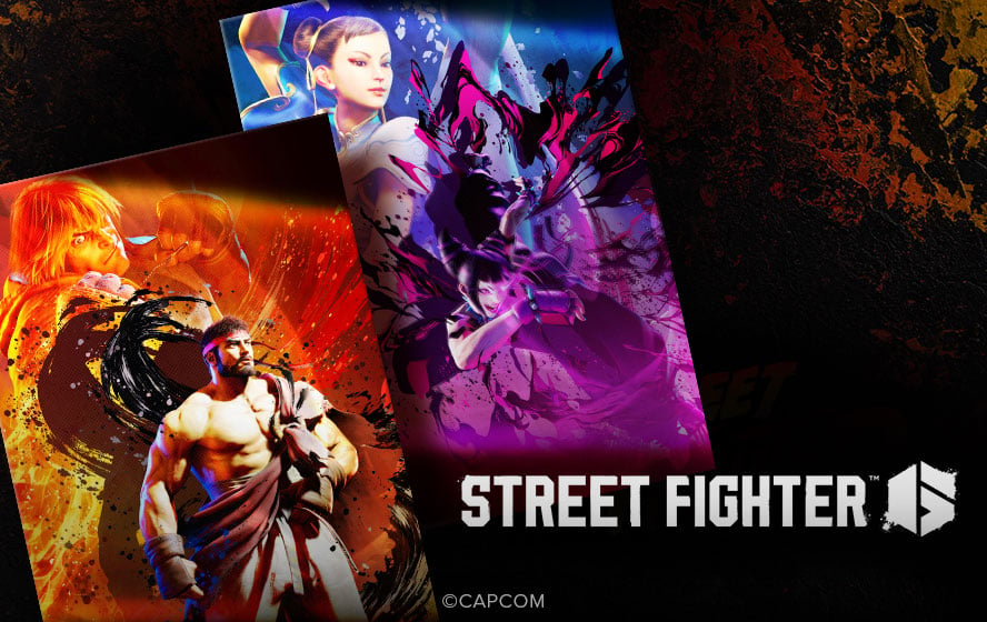 More Street Fighter on metal